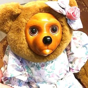 VTG 1993 Sophie Raikes Bears real wood New in Box